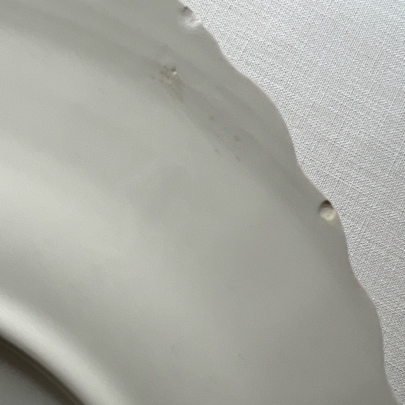 Vintage BLUE RIDGE Southern Pottery CHRYSANTHEMUM Large Oval Platter Plate 14x11 - Picture 8 of 9